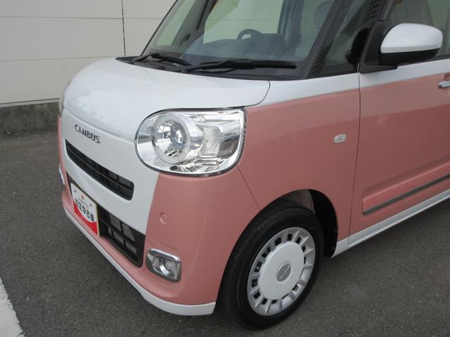 ムーヴキャンバス 中古車 ストライプスＧディスプレイオーディオ・パノラマモニター・キーフリー