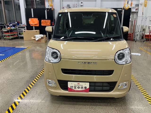 ムーヴキャンバスセオリーG両側電動スライドドア・プッシュボタンスタート・ステアリングスイッチ・オートエアコン・キーフリーシステム・シートヒーター・全周囲カメラ対応・パワーウィンドウ(佐賀県)の中古車