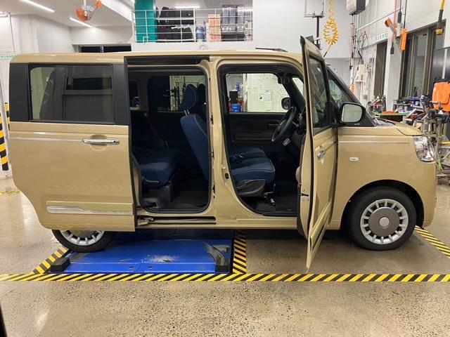 ムーヴキャンバスセオリーG両側電動スライドドア・プッシュボタンスタート・ステアリングスイッチ・オートエアコン・キーフリーシステム・シートヒーター・全周囲カメラ対応・パワーウィンドウ(佐賀県)の中古車