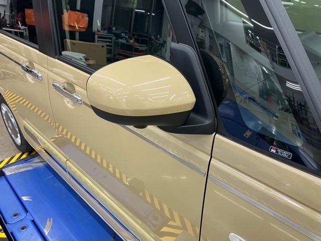 ムーヴキャンバスセオリーG両側電動スライドドア・プッシュボタンスタート・ステアリングスイッチ・オートエアコン・キーフリーシステム・シートヒーター・全周囲カメラ対応・パワーウィンドウ(佐賀県)の中古車