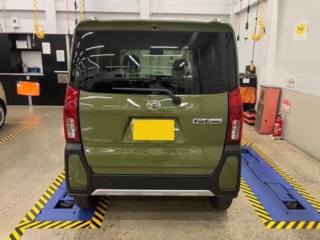 タントファンクロス両側電動スライドドア・プッシュボタンスタート・ステアリングスイッチ・オートエアコン・キーフリーシステム・シートヒーター・バックカメラ対応・アルミホイール・パワーウィンドウ(佐賀県)の中古車