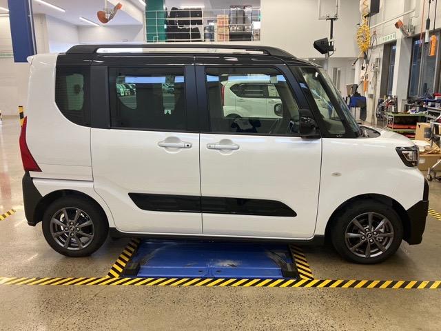 タントファンクロス両側電動スライドドア・プッシュボタンスタート・ステアリングスイッチ・オートエアコン・キーフリーシステム・シートヒーター・バックカメラ対応・パワーウィンドウ(佐賀県)の中古車