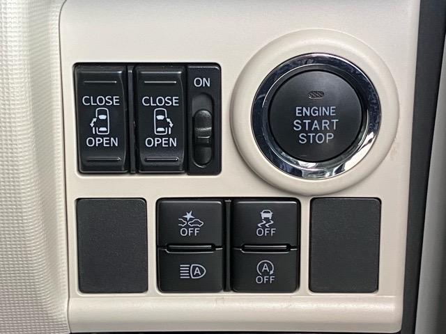 ムーヴキャンバスＧブラックアクセントリミテッド　ＳＡIII両側電動スライドドア・ドラレコ・パノラマモニター・プッシュボタンスタート・ステアリングスイッチ・オートエアコン・キーフリー・パワーウィンドウ（佐賀県）の中古車