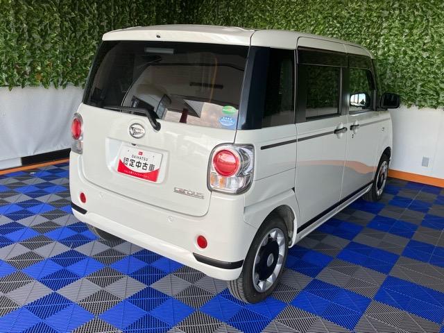 ムーヴキャンバスＧブラックアクセントリミテッド　ＳＡIII両側電動スライドドア・ドラレコ・パノラマモニター・プッシュボタンスタート・ステアリングスイッチ・オートエアコン・キーフリー・パワーウィンドウ（佐賀県）の中古車