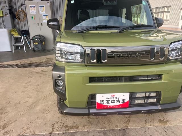 タフトG ダーククロムベンチャーコーナーセンサー・プッシュボタンスタート・ステアリングスイッチ・オートエアコン・キーフリーシステム・アルミホイール・シートヒーター・パワーウィンドウ(佐賀県)の中古車