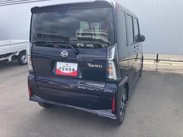 タントカスタムＸ両側電動スライドドア・プッシュボタンスタート・ステアリングスイッチ・オートエアコン・キーフリーシステム・シートヒーター・バックカメラ対応・アルミホイール・パワーウィンドウ（佐賀県）の中古車