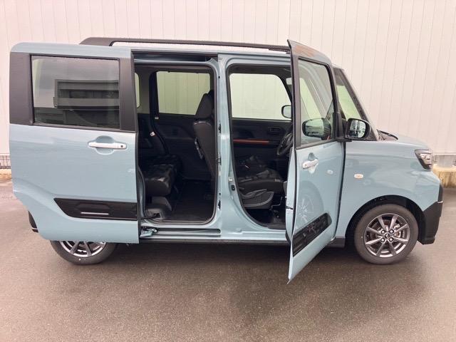 タントファンクロス両側電動スライドドア・プッシュボタンスタート・ステアリングスイッチ・オートエアコン・キーフリーシステム・シートヒーター・バックカメラ対応・アルミホイール・パワーウィンドウ（佐賀県）の中古車