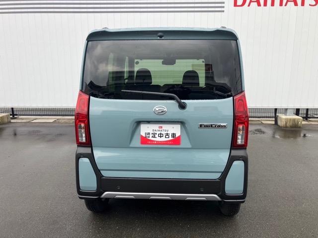タントファンクロス両側電動スライドドア・プッシュボタンスタート・ステアリングスイッチ・オートエアコン・キーフリーシステム・シートヒーター・バックカメラ対応・アルミホイール・パワーウィンドウ（佐賀県）の中古車