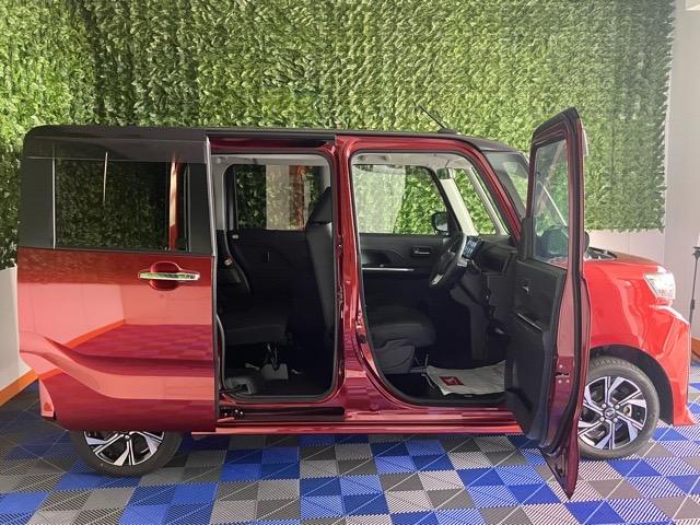 タントスローパーカスタムRS福祉車両・両側電動スライドドア・ナビ・バックモニター・ドラレコ・プッシュボタンスタート・ステアリングスイッチ・オートエアコン・キーフリー・ベンチシート・コーナーセンサー・パワーウィンドウ(佐賀県)の中古車