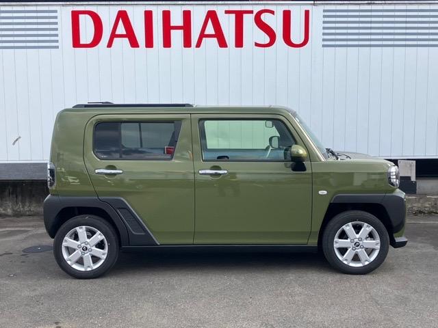 タフトG クロムベンチャーコーナーセンサー・プッシュボタンスタート・ステアリングスイッチ・オートエアコン・キーフリーシステム・アルミホイール・シートヒーター・パワーウィンドウ(佐賀県)の中古車