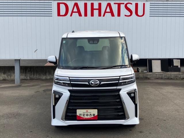 タントカスタムX両側電動スライドドア・プッシュボタンスタート・ステアリングスイッチ・オートエアコン・キーフリーシステム・シートヒーター・バックカメラ対応・アルミホイール・パワーウィンドウ(佐賀県)の中古車