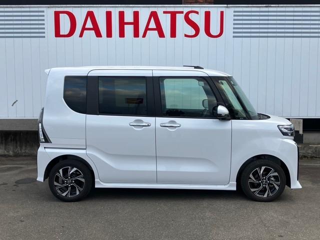 タントカスタムX両側電動スライドドア・プッシュボタンスタート・ステアリングスイッチ・オートエアコン・キーフリーシステム・シートヒーター・バックカメラ対応・アルミホイール・パワーウィンドウ(佐賀県)の中古車