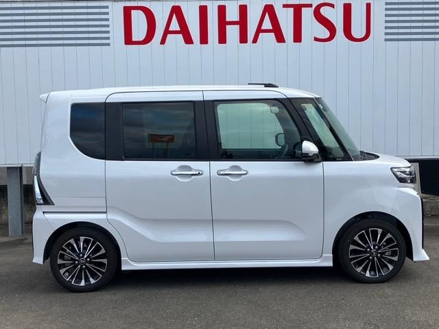 タントカスタムRS両側電動スライドドア・プッシュボタンスタート・ステアリングスイッチ・オートエアコン・キーフリーシステム・シートヒーター・バックカメラ対応・アルミホイール・パワーウィンドウ(佐賀県)の中古車