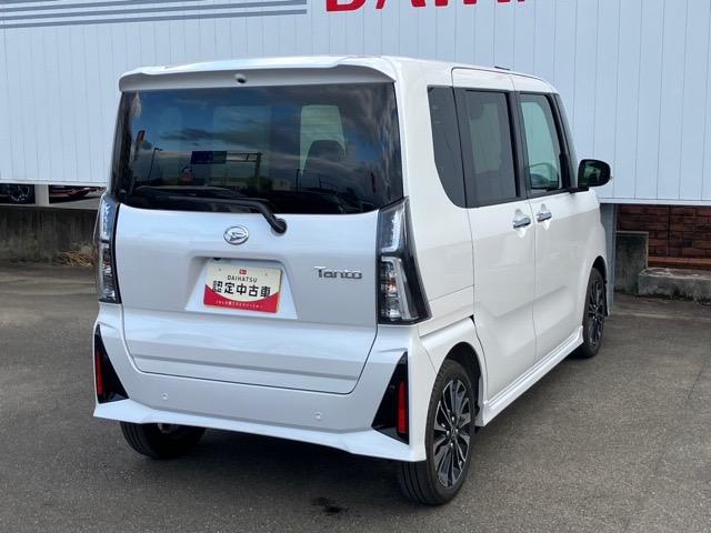 タントカスタムRS両側電動スライドドア・プッシュボタンスタート・ステアリングスイッチ・オートエアコン・キーフリーシステム・シートヒーター・バックカメラ対応・アルミホイール・パワーウィンドウ(佐賀県)の中古車