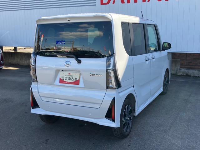 タントカスタムX両側電動スライドドア・プッシュボタンスタート・ステアリングスイッチ・オートエアコン・キーフリーシステム・シートヒーター・バックカメラ対応・アルミホイール・パワーウィンドウ(佐賀県)の中古車