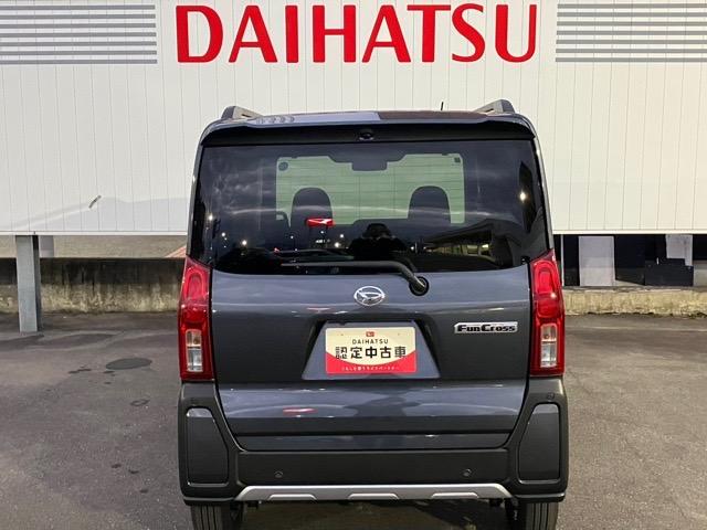 タントファンクロス両側電動スライドドア・プッシュボタンスタート・ステアリングスイッチ・オートエアコン・キーフリーシステム・バックカメラ対応・パワーウィンドウ(佐賀県)の中古車