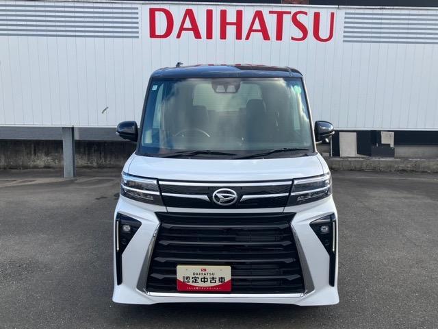 タントカスタムＸ両側電動スライドドア・プッシュボタンスタート・ステアリングスイッチ・オートエアコン・キーフリーシステム・シートヒーター・全周囲カメラ対応・アルミホイール・パワーウィンドウ（佐賀県）の中古車