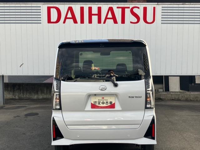 タントカスタムＸ両側電動スライドドア・プッシュボタンスタート・ステアリングスイッチ・オートエアコン・キーフリーシステム・シートヒーター・全周囲カメラ対応・アルミホイール・パワーウィンドウ（佐賀県）の中古車