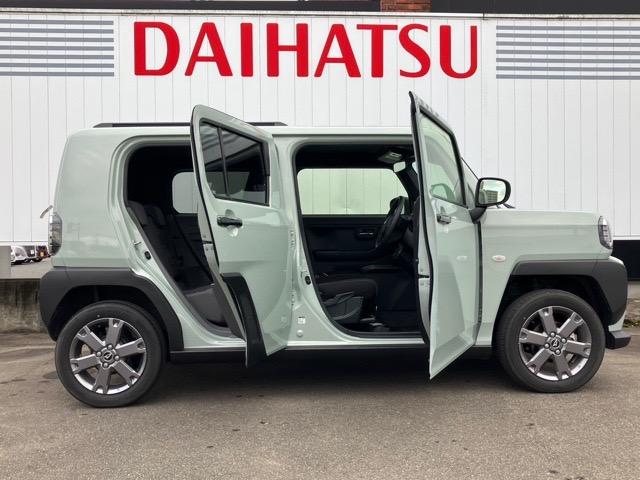 タフトG ダーククロムベンチャーコーナーセンサー・プッシュボタンスタート・ステアリングスイッチ・オートエアコン・キーフリーシステム・アルミホイール・パワーウィンドウ(佐賀県)の中古車