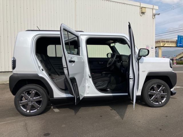 タフトＧ　ダーククロムベンチャーコーナーセンサー・プッシュボタンスタート・ステアリングスイッチ・オートエアコン・キーフリーシステム・アルミホイール・シートヒーター・パワーウィンドウ（佐賀県）の中古車