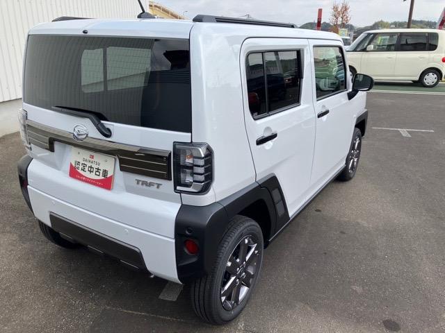 タフトＧ　ダーククロムベンチャーコーナーセンサー・プッシュボタンスタート・ステアリングスイッチ・オートエアコン・キーフリーシステム・アルミホイール・シートヒーター・パワーウィンドウ（佐賀県）の中古車