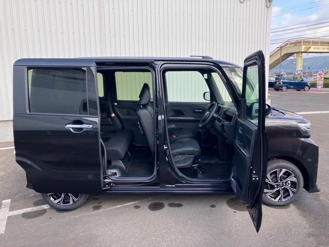 タントカスタムX両側電動スライドドア・プッシュボタンスタート・ステアリングスイッチ・オートエアコン・キーフリーシステム・シートヒーター・バックカメラ対応・パワーウィンドウ(佐賀県)の中古車