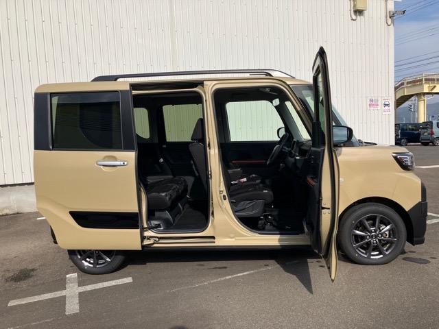 タントファンクロス両側電動スライドドア・プッシュボタンスタート・ステアリングスイッチ・オートエアコン・キーフリーシステム・シートヒーター・バックカメラ対応・パワーウィンドウ(佐賀県)の中古車