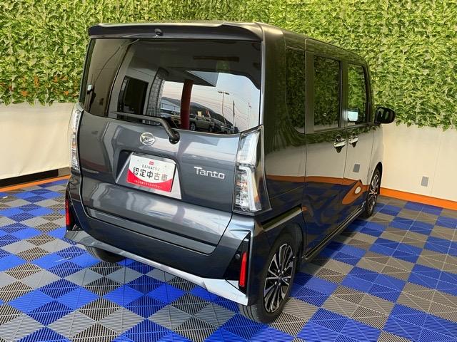 タントカスタムRS両側電動スライドドア・プッシュボタンスタート・ステアリングスイッチ・オートエアコン・キーフリーシステム・シートヒーター・バックカメラ対応・パワーウィンドウ(佐賀県)の中古車