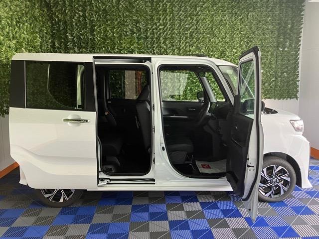 タントカスタムX両側電動スライドドア・プッシュボタンスタート・ステアリングスイッチ・オートエアコン・キーフリーシステム・シートヒーター・全周囲カメラ対応・パワーウィンドウ(佐賀県)の中古車