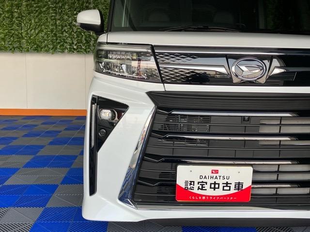 タントカスタムX両側電動スライドドア・プッシュボタンスタート・ステアリングスイッチ・オートエアコン・キーフリーシステム・シートヒーター・全周囲カメラ対応・パワーウィンドウ(佐賀県)の中古車