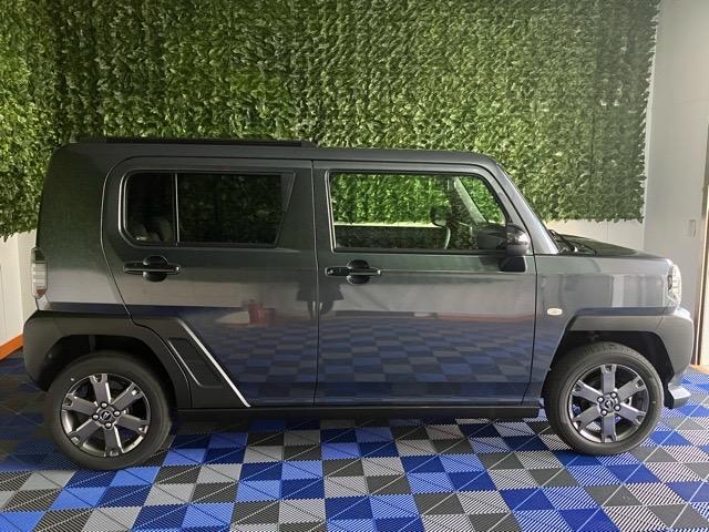 タフトG ダーククロムベンチャーコーナーセンサー・プッシュボタンスタート・ステアリングスイッチ・オートエアコン・キーフリーシステム・アルミホイール・シートヒーター・パワーウィンドウ(佐賀県)の中古車