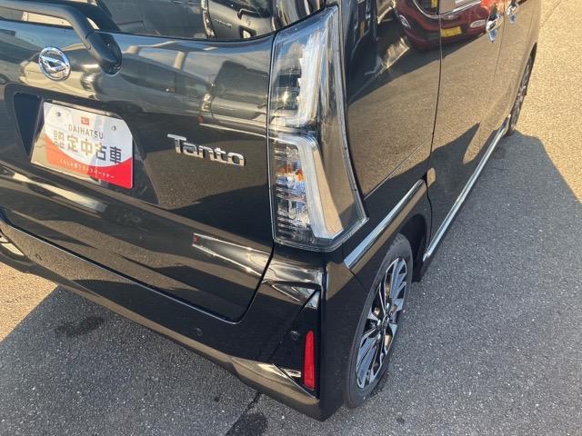 タントカスタムＲＳ両側電動スライドドア・プッシュボタンスタート・ステアリングスイッチ・オートエアコン・キーフリーシステム・シートヒーター・全周囲カメラ対応・アルミホイール・パワーウィンドウ（佐賀県）の中古車
