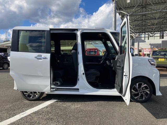 タントカスタムX両側電動スライドドア・プッシュボタンスタート・ステアリングスイッチ・オートエアコン・キーフリーシステム・シートヒーター・全周囲カメラ対応・アルミホイール・パワーウィンドウ(佐賀県)の中古車