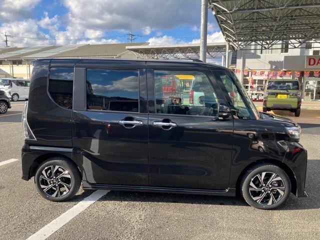 タントカスタムX両側電動スライドドア・プッシュボタンスタート・ステアリングスイッチ・オートエアコン・キーフリーシステム・シートヒーター・バックカメラ対応・アルミホイール・パワーウィンドウ(佐賀県)の中古車