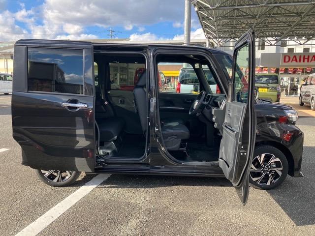 タントカスタムX両側電動スライドドア・プッシュボタンスタート・ステアリングスイッチ・オートエアコン・キーフリーシステム・シートヒーター・バックカメラ対応・アルミホイール・パワーウィンドウ(佐賀県)の中古車