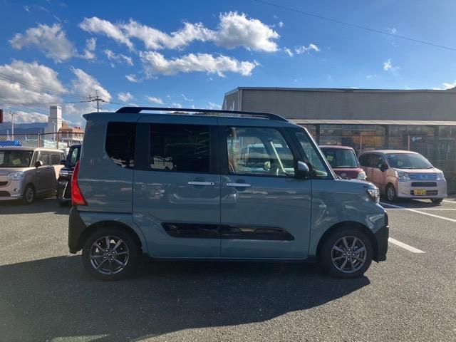 タントファンクロス両側電動スライドドア・プッシュボタンスタート・ステアリングスイッチ・オートエアコン・キーフリーシステム・シートヒーター・バックカメラ対応・パワーウィンドウ(佐賀県)の中古車