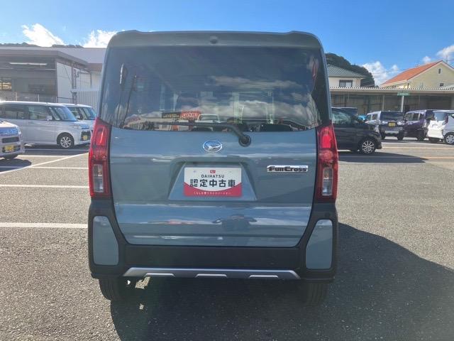 タントファンクロス両側電動スライドドア・プッシュボタンスタート・ステアリングスイッチ・オートエアコン・キーフリーシステム・シートヒーター・バックカメラ対応・パワーウィンドウ(佐賀県)の中古車