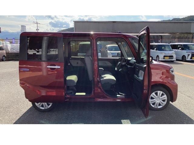 タントX片側電動スライドドア・プッシュボタンスタート・ステアリングスイッチ・オートエアコン・キーフリーシステム・シートヒーター・バックカメラ対応・パワーウィンドウ(佐賀県)の中古車