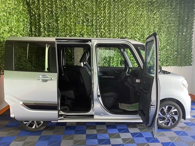 タントカスタムＸスタイルセレクション両側電動スライドドア・プッシュボタンスタート・ステアリングスイッチ・オートエアコン・キーフリー・ベンチシート・コーナーセンサー・アルミホイール・シートヒーター・パワーウィンドウ（佐賀県）の中古車