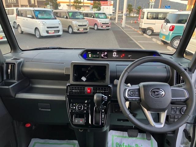 タントカスタムＲＳ両側電動スライドドア・プッシュボタンスタート・ステアリングスイッチ・オートエアコン・キーフリーシステム・シートヒーター・全周囲カメラ対応・アルミホイール・パワーウィンドウ（佐賀県）の中古車