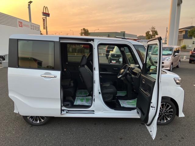 タントカスタムＲＳ両側電動スライドドア・プッシュボタンスタート・ステアリングスイッチ・オートエアコン・キーフリーシステム・シートヒーター・全周囲カメラ対応・アルミホイール・パワーウィンドウ（佐賀県）の中古車