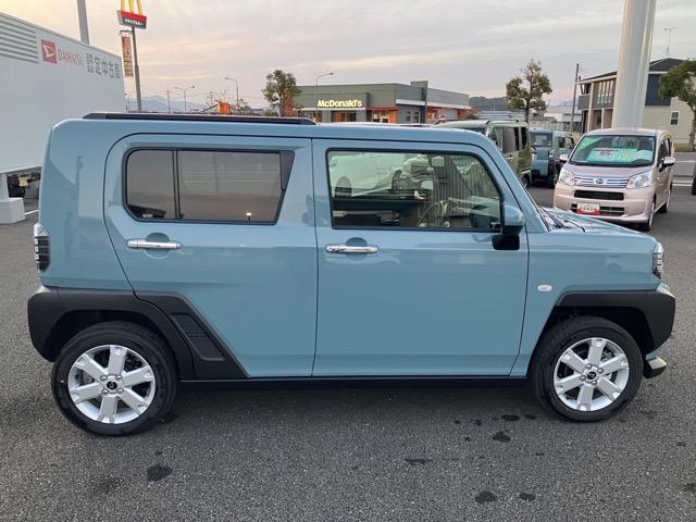 タフトG クロムベンチャーコーナーセンサー・プッシュボタンスタート・ステアリングスイッチ・オートエアコン・キーフリーシステム・アルミホイール・シートヒーター・パワーウィンドウ(佐賀県)の中古車