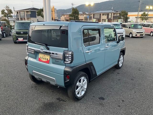 タフトG クロムベンチャーコーナーセンサー・プッシュボタンスタート・ステアリングスイッチ・オートエアコン・キーフリーシステム・アルミホイール・シートヒーター・パワーウィンドウ(佐賀県)の中古車