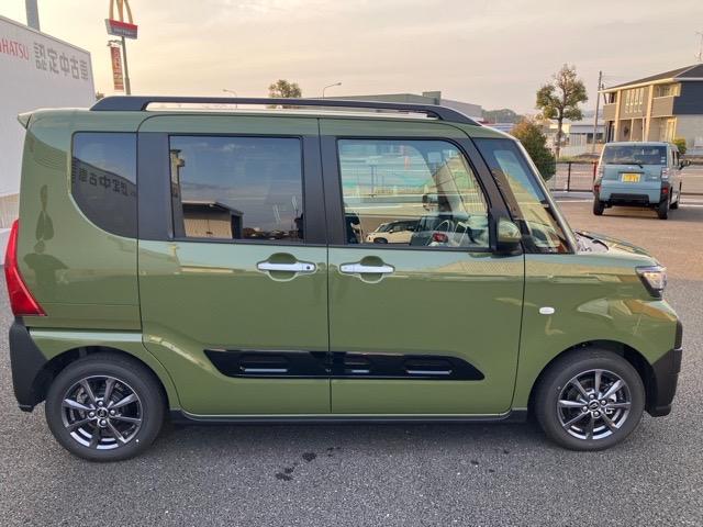 タントファンクロス両側電動スライドドア・プッシュボタンスタート・ステアリングスイッチ・オートエアコン・キーフリーシステム・シートヒーター・バックカメラ対応・アルミホイール・パワーウィンドウ(佐賀県)の中古車