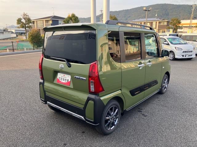 タントファンクロス両側電動スライドドア・プッシュボタンスタート・ステアリングスイッチ・オートエアコン・キーフリーシステム・シートヒーター・バックカメラ対応・アルミホイール・パワーウィンドウ(佐賀県)の中古車