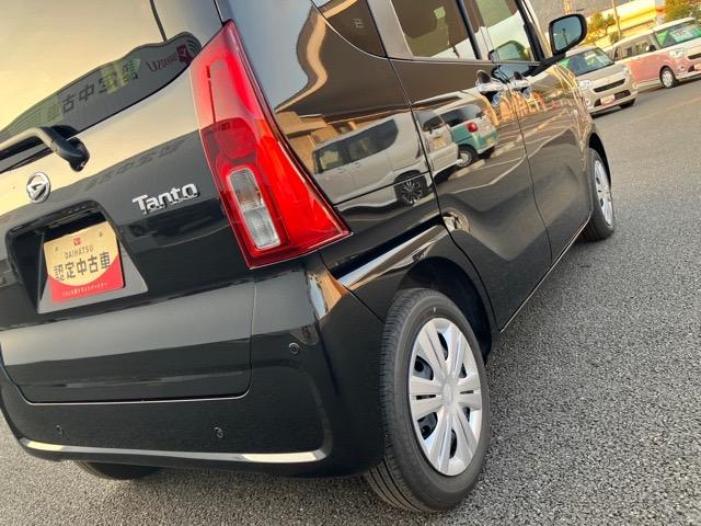 タントＸ片側電動スライドドア・プッシュボタンスタート・ステアリングスイッチ・オートエアコン・キーフリーシステム・シートヒーター・バックカメラ対応・パワーウィンドウ（佐賀県）の中古車