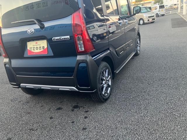 タントファンクロス両側電動スライドドア・プッシュボタンスタート・ステアリングスイッチ・オートエアコン・キーフリーシステム・シートヒーター・全周囲カメラ対応・アルミホイール・パワーウィンドウ(佐賀県)の中古車