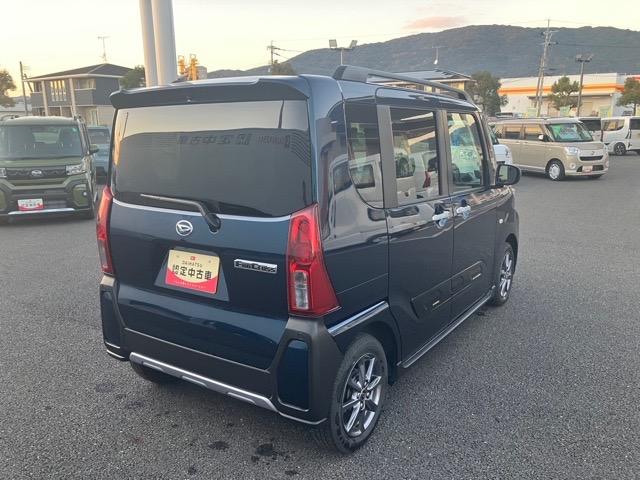 タントファンクロス両側電動スライドドア・プッシュボタンスタート・ステアリングスイッチ・オートエアコン・キーフリーシステム・シートヒーター・全周囲カメラ対応・アルミホイール・パワーウィンドウ(佐賀県)の中古車