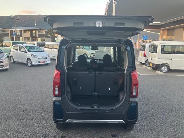 タントファンクロス両側電動スライドドア・プッシュボタンスタート・ステアリングスイッチ・オートエアコン・キーフリーシステム・シートヒーター・全周囲カメラ対応・アルミホイール・パワーウィンドウ(佐賀県)の中古車