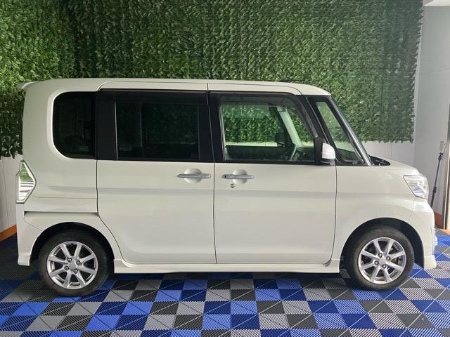 タントカスタムＸ　トップエディションＳＡ片側電動スライドドア・バックモニター・プッシュボタンスタート・ステアリングスイッチ・オートエアコン・キーフリーシステム・アルミホイール・パワーウィンドウ（佐賀県）の中古車